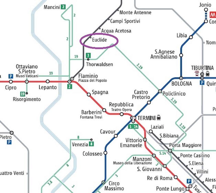 Suite Casa Pariolina Rzym Zewnętrze zdjęcie